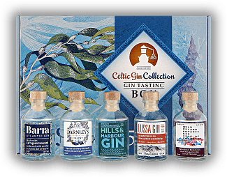 Celtic Gin Collection Tasting Box "The Shore" 5x0,05 Liter