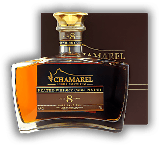 Chamarel X.O. Peated Whisky Cask Finish 8 Years