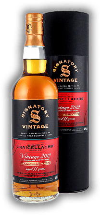 Craigellachie Signatory Vintage 11 Years 2012/2023 Small Batch Edition #5 Oloroso Sherry Casks 48,2%