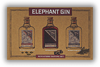 Elephant Gin Mini Tastingset 3x0,05 Liter