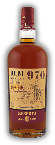 Engenhos do Norte Agricola da Madeira Rum 970 Reserva 6 Anos