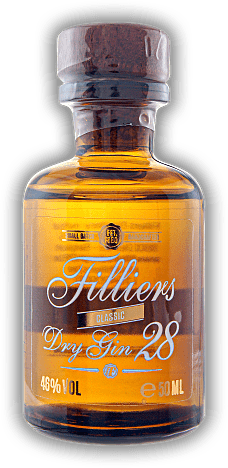 Filliers Dry Gin 28 0,05 Liter