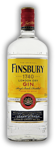Finsbury Dry Gin 37,5% 1,0 Liter