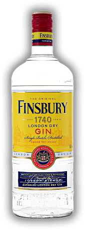 Finsbury Dry Gin 60% 1,0 Liter