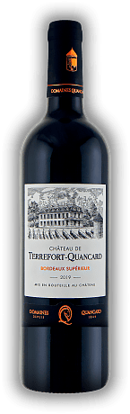 Chateau de Terrefort-Quancard, 64% Merlot - 36% Cabernet Sauvignon,...
