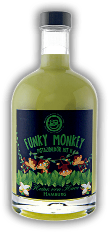 Funky Monkey Pistazienlikör mit Ei