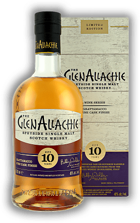 GlenAllachie 10 Years Grattamacco Wine Cask Finish