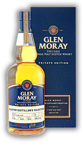 Glen Moray Private Edition Master Distiller's Selection Peated Cask No.169 5 Years