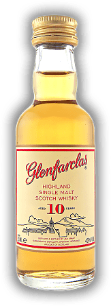 Glenfarclas 10 Years Single Malt Whisky 0,05 Liter