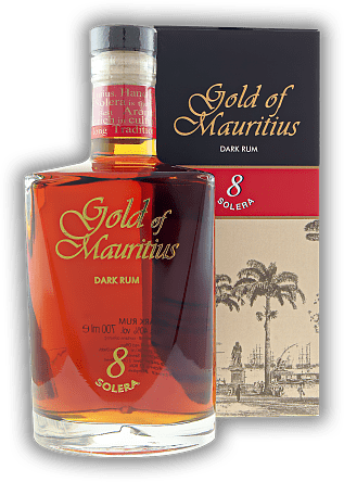 Gold of Mauritius Dark Rum 8 Solera