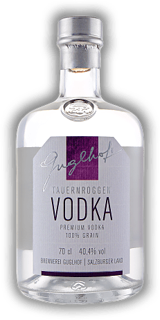 Guglhof Vodka aus Tauernroggen