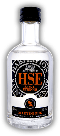 HSE Saint - Etienne Rhum Blanc 50% 0,05 Liter