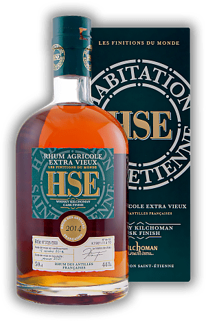HSE Saint - Etienne Rhum Extra Vieux 2014/2021 Finish in Kilchoman Islay Single Malt Whisky Casks