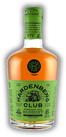 Hardenberg Club Straight Rye Whiskey 42,5%