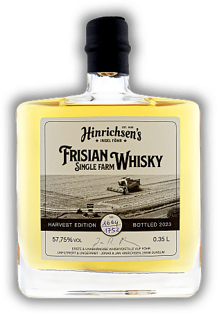 Hinrichsens Frisian Single Farm Whisky Harvest Edition 2023 0,35 Liter 57,75%