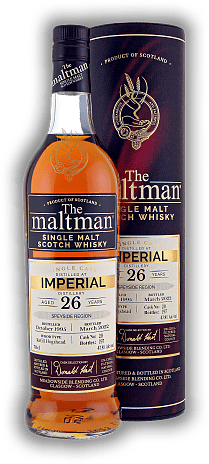 Imperial The Maltman 26 Years 1995/2022 Refill Hogshead No. 20 47,8%