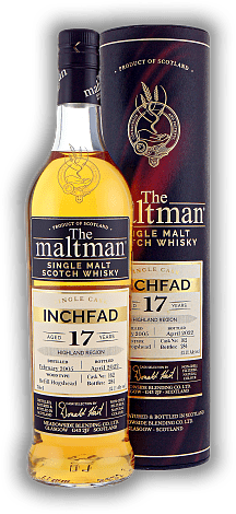 Inchfad The Maltman 17 Years 2005/2022 Refill Hogshead No. 162 52,1%