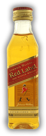 Johnnie Walker Red Label 0,05 Liter PET Flasche