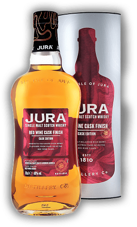 Jura Red Wine Cask Finish Cask Edition Single Malt Whisky