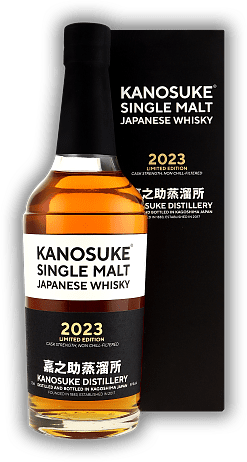 Kanosuke Japanese Peated Single Malt Whisky 2023 Limited Edition 59%