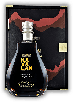 Kavalan King Car 40th Anniversary Edition in Holzbox 56,3% 1,5 Liter