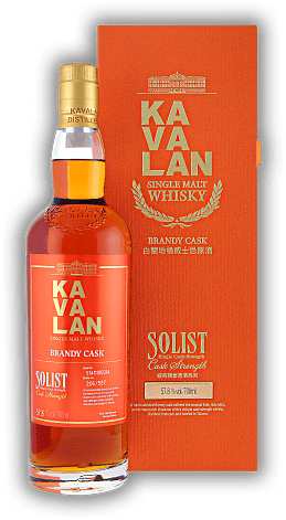 Kavalan Solist Ltd. Brandy Cask 57,8%