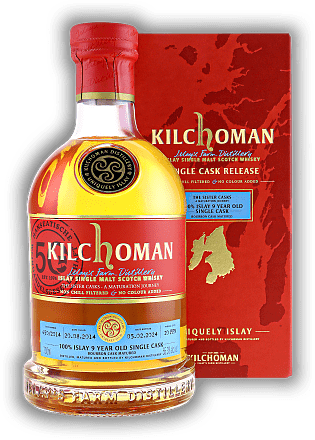 Kilchoman The Sister Casks 100% Islay 9 Jahre First Fill Bourbon Barrel Cask No. 650/2014 55,3%