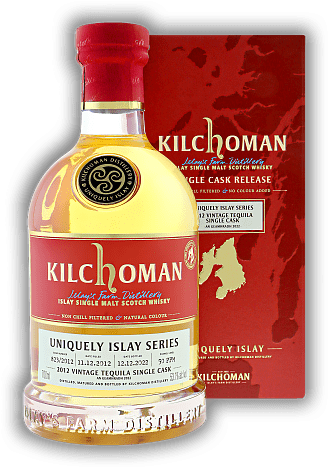 Kilchoman Uniquely Islay Series An Geamhradh 2022 Vintage 2012 Tequila Single Cask 53,1 %