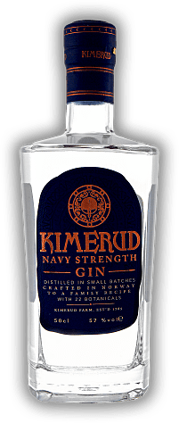 Kimerud Navy Strength Gin 57% 0,5 Liter
