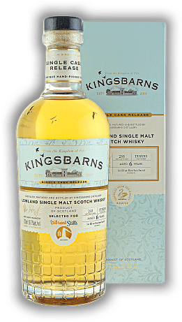 Kingsbarns "Vibrant Stills" 6 Years Single Bourbon Cask Release 59,7%