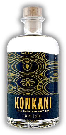 Konkani Goa Inspired Dry Gin 44%