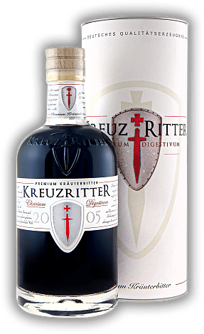 Kreuzritter Premium Kräuter Bitter Elixirum Digestivum 0,5 Liter