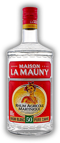 La Mauny Rhum Blanc Agricole 50% 1,0 Liter