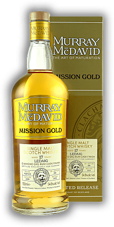 Ledaig Murray McDavid Mission Gold Peated 2005/2023 Diamond SXG Rum Cask Finish 54,8%