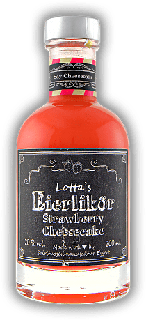 Lotta's Eierlikör Strawberry Cheesecake 0,2 Liter