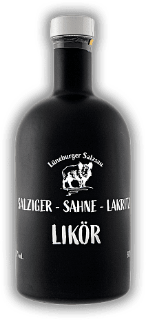 Lüneburger Salzsau Salziger - Sahne - Lakritz Likör