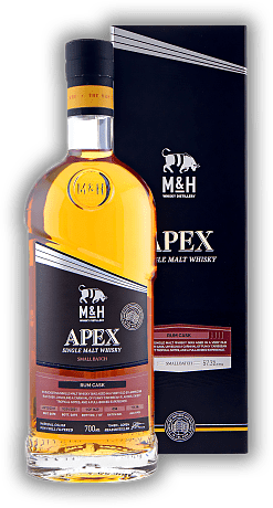 M&H Apex Small Batch Rum Cask Single Malt Whisky 57,3%