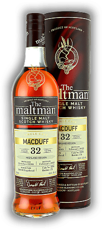 Macduff The Maltman 32 Years 1990/2023 Refill Hogshead Cask No. 102096 44,4%