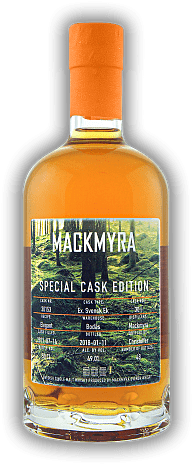 Mackmyra Special Cask Edition Ex. Swedish Oak Cask 30153 49,0%
