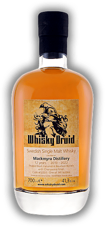 Mackmyra Whisky Druid 12 Years 2010/2022 Peated Malt Single Cask #12201 41,3%