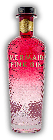 Mermaid Pink Gin Isle of Wight 38%