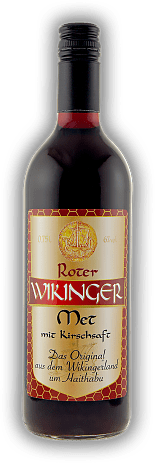 Met Roter Met Wikinger (Honigwein mit Kirschsaft) Glasflasche