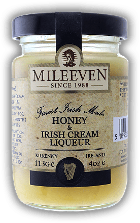 Mileeven Honey with Irish Cream Liqueur 113g