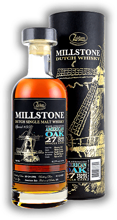Millstone Dutch Single Malt Whisky Zuidam Distillers 27 Years 1996/2023 American Oak Single Cask Special #30 41,57%