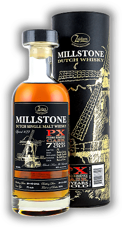 Millstone Dutch Single Malt Whisky Zuidam Distillers 7 Years 2016/2023 Pedro Ximénez Cask Special #29 46%