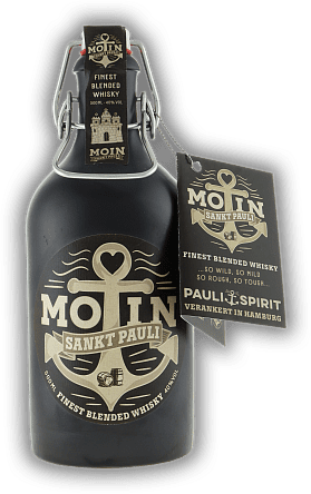 Moin Sankt Pauli Finest Blended Whisky 0,5 Liter