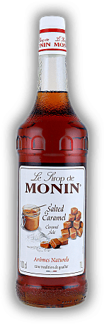 Monin Sirup Karamell - Salzig / Caramel Salé - Salted 1,0 Liter