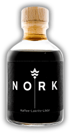 NORK Kaffee Lakritz Likör 0,05 Liter