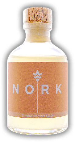NORK Zitrone Ingwer Likör 0,05 Liter