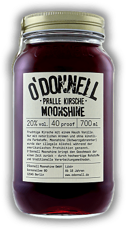 O'Donnell Moonshine Pralle Kirsche